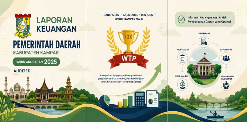 Ringkasan Laporan Keuangan Pemerintah Daerah Kabupaten Kampar Tahun Anggran 2025 (Audited)